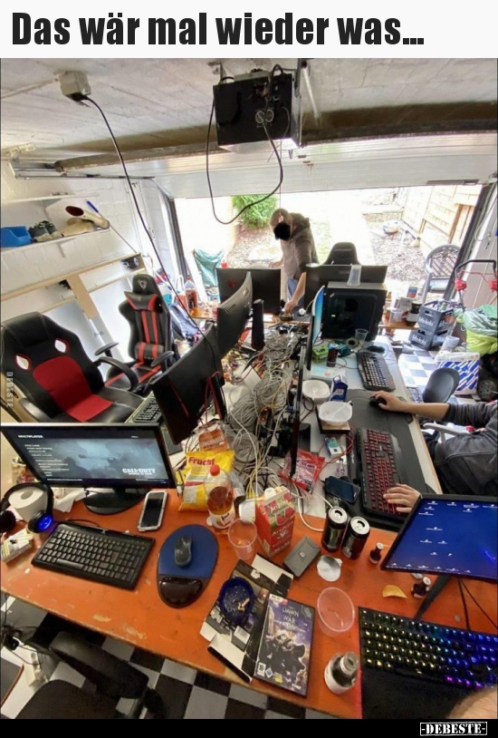 Das wär mal wieder was...