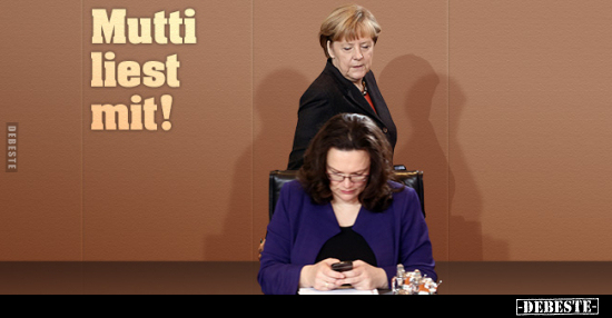 Mutti liest mit!.. - Lustige Bilder | DEBESTE.de