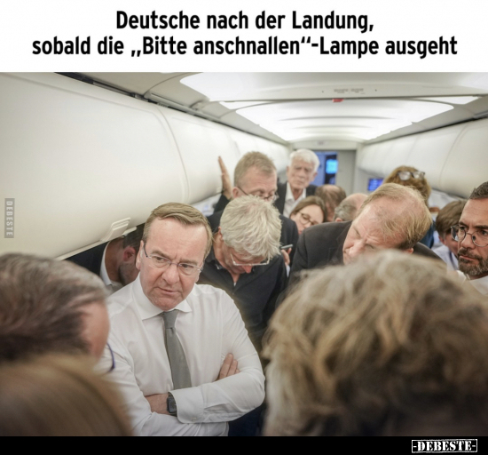 Deutsche nach der Landung, sobald die.. - Lustige Bilder | DEBESTE.de