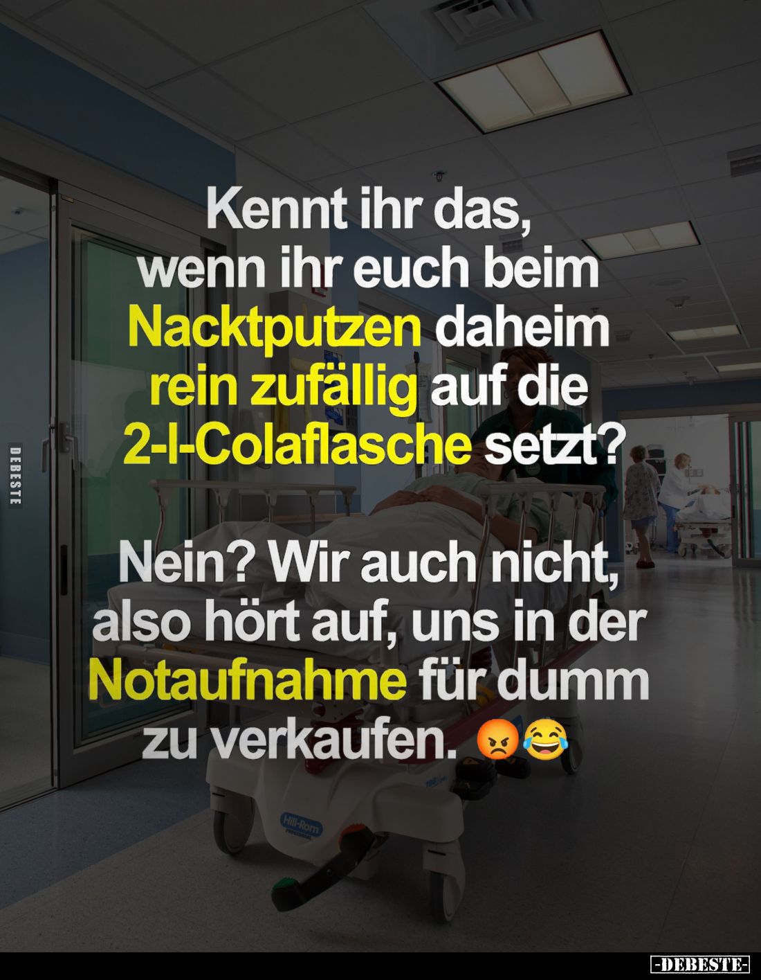 Kennt ihr das, wenn ihr euch beim Nacktputzen... - Lustige Bilder | DEBESTE.de