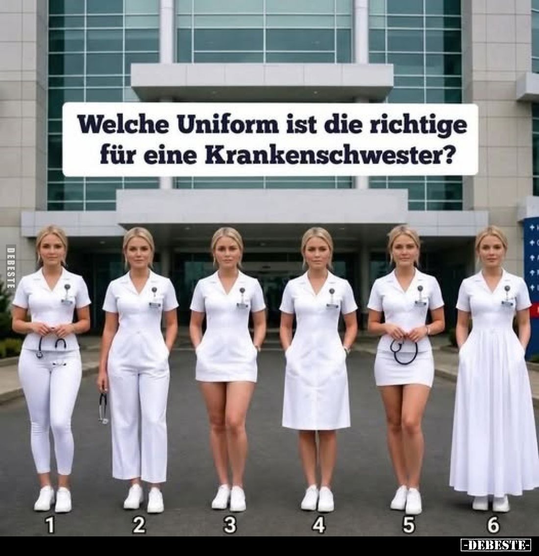 Welche Uniform ist die richtige für eine Krankenschwester?