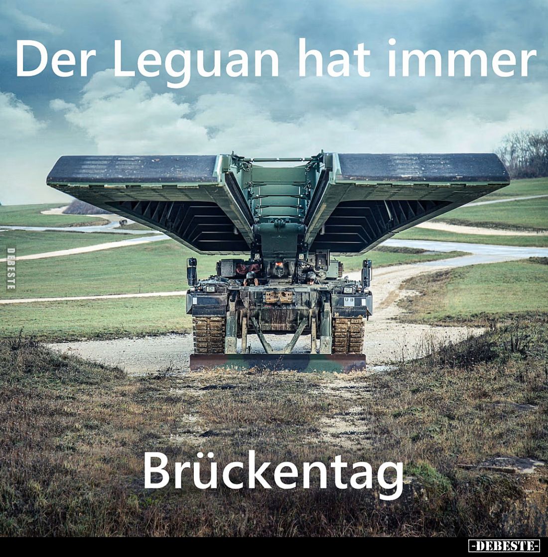 Der Leguan hat immer Brückentag