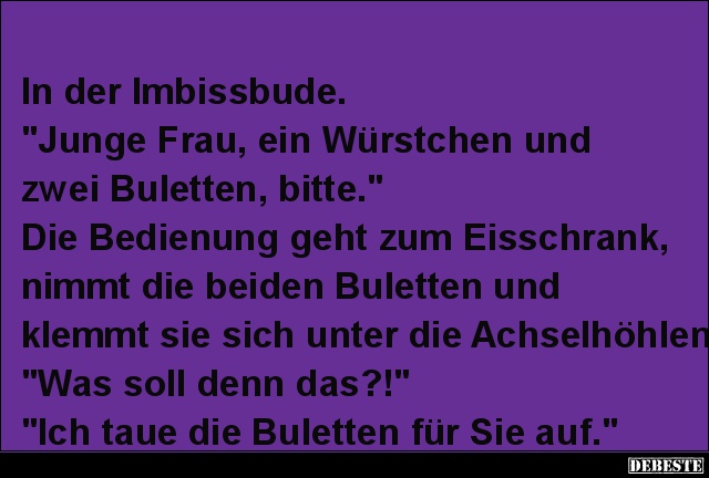 In der Imbissbude. - Lustige Bilder | DEBESTE.de