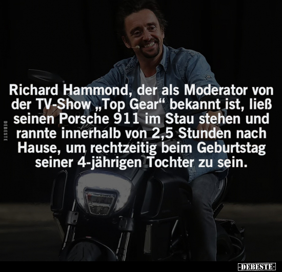 Richard Hammond, der als Moderator.. - Lustige Bilder | DEBESTE.de