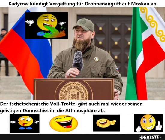 Putiin und sein tschetschenisches Großmaul - Lustige Bilder | DEBESTE.de