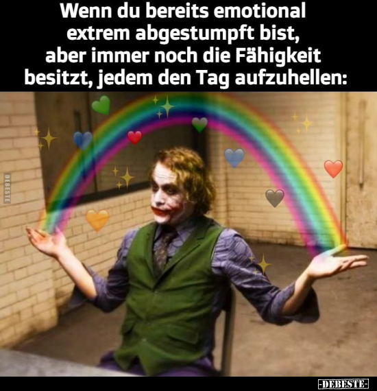 Wenn du bereits emotional extrem abgestumpft bist.. - Lustige Bilder | DEBESTE.de