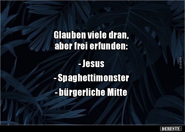Glauben viele dran, aber frei erfunden: - Jesus-.. - Lustige Bilder | DEBESTE.de