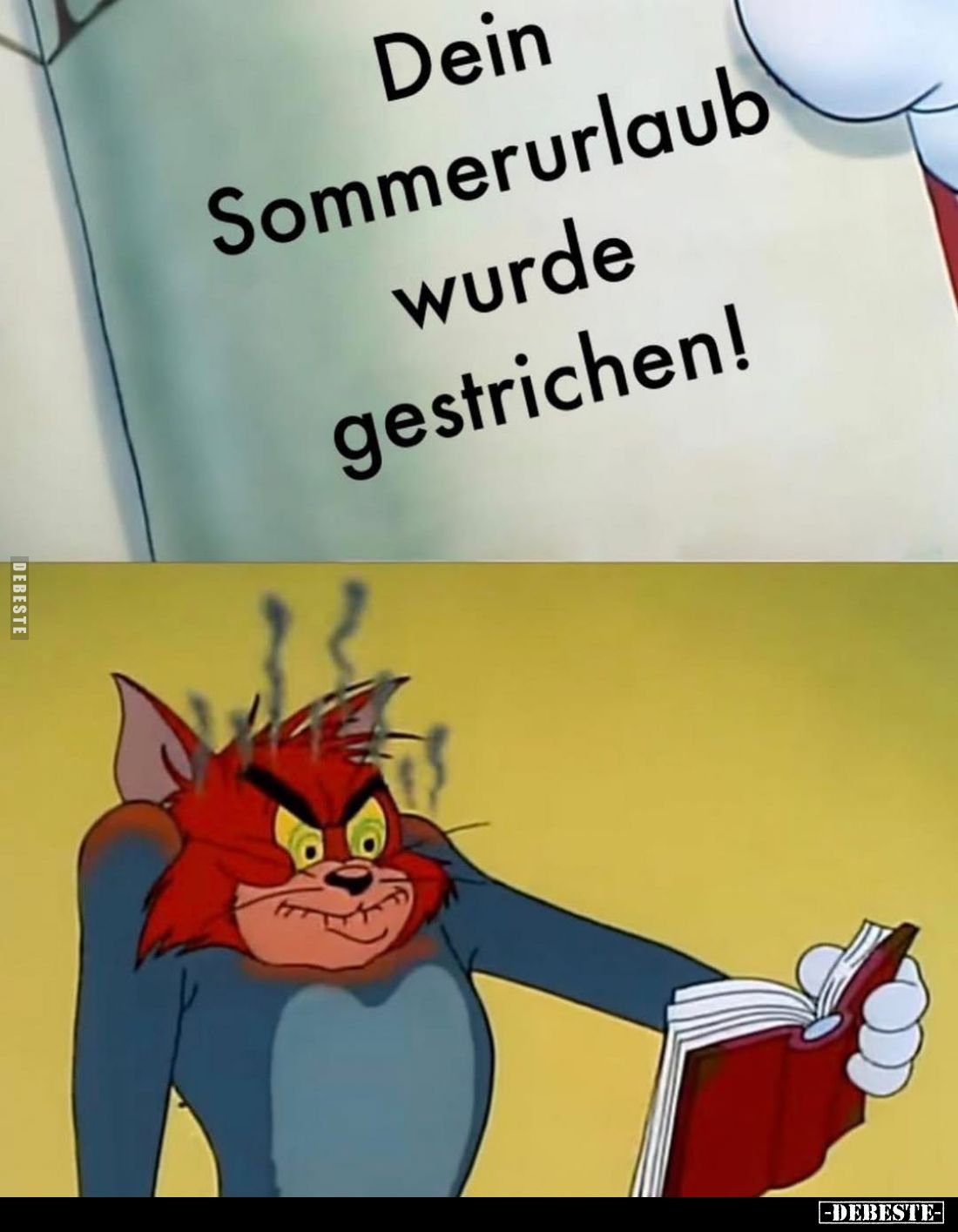 Dein Sommerurlaub wurde gestrichen!