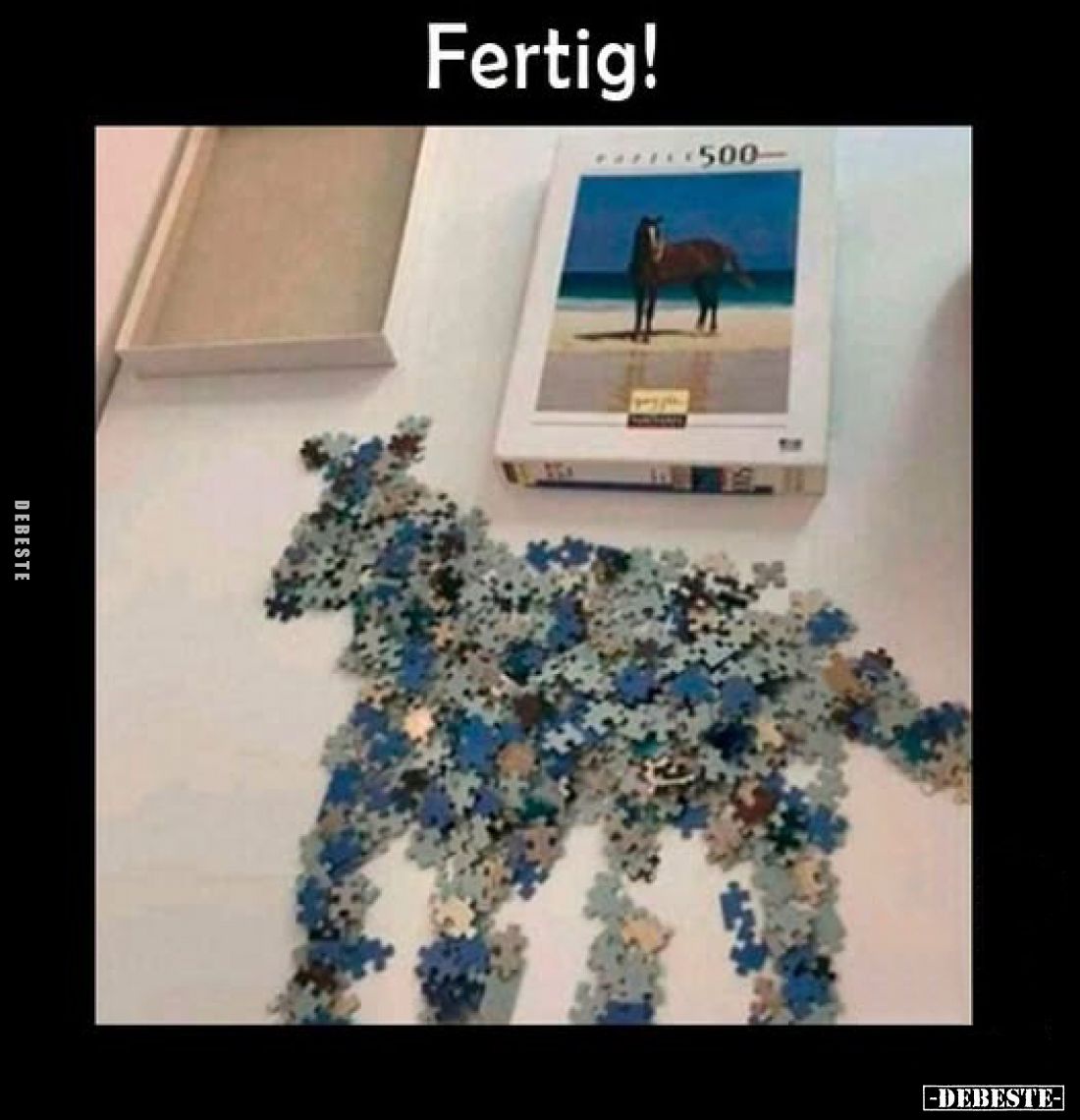 Fertig!