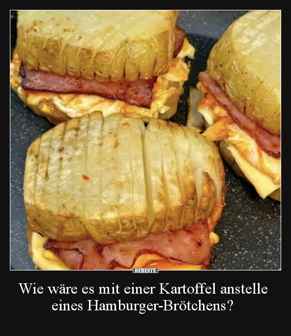 Wie wäre es mit einer Kartoffel anstelle eines.. - Lustige Bilder | DEBESTE.de