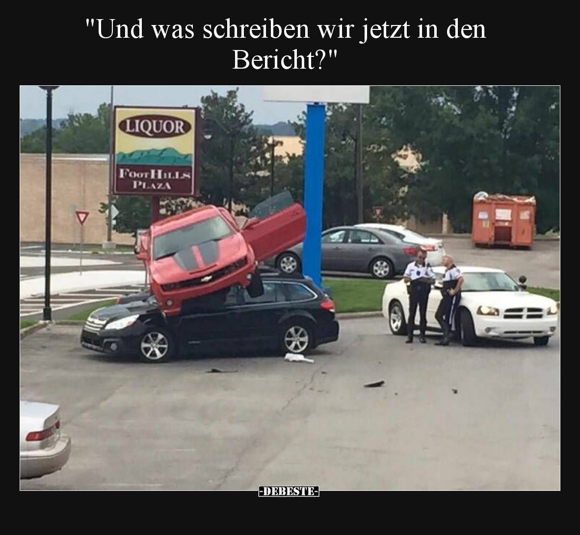 Und was schreiben wir jetzt in den Bericht?