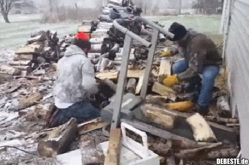 Vorbereitung auf den Winter..