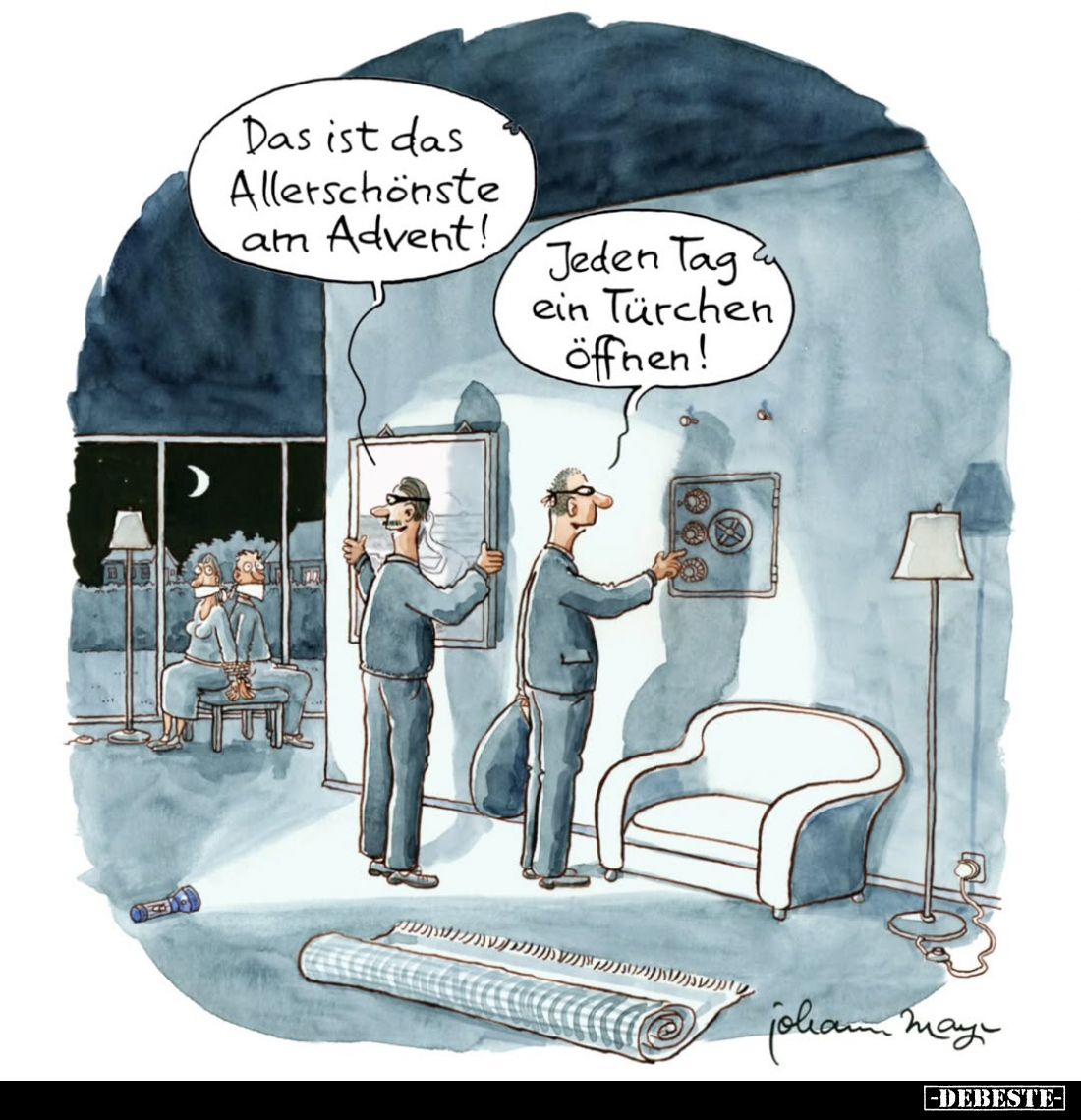 Das ist das Allerschönste am Advent!
-
Jeden Tag ein Türchen öffnen!