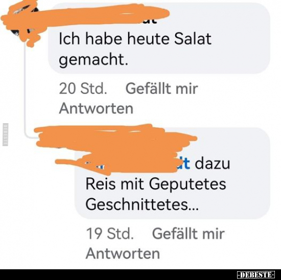 Ich habe heute Salat gemacht.. - Lustige Bilder | DEBESTE.de