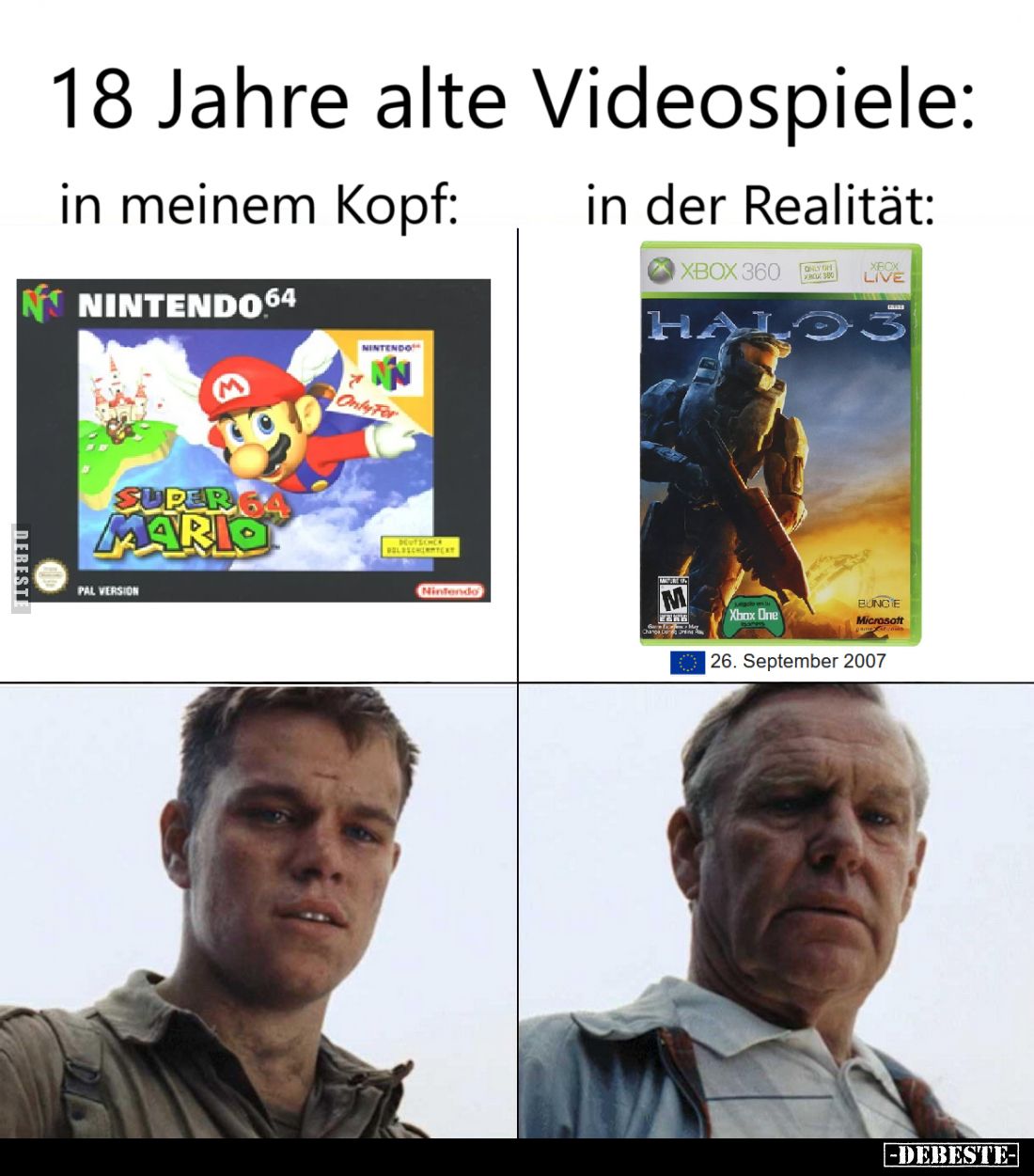 18 Jahre alte Videospiele: