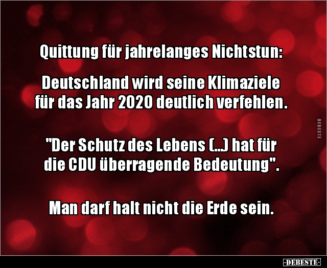 Quittung für jahrelanges Nichtstun:  Deutschland wird.. - Lustige Bilder | DEBESTE.de