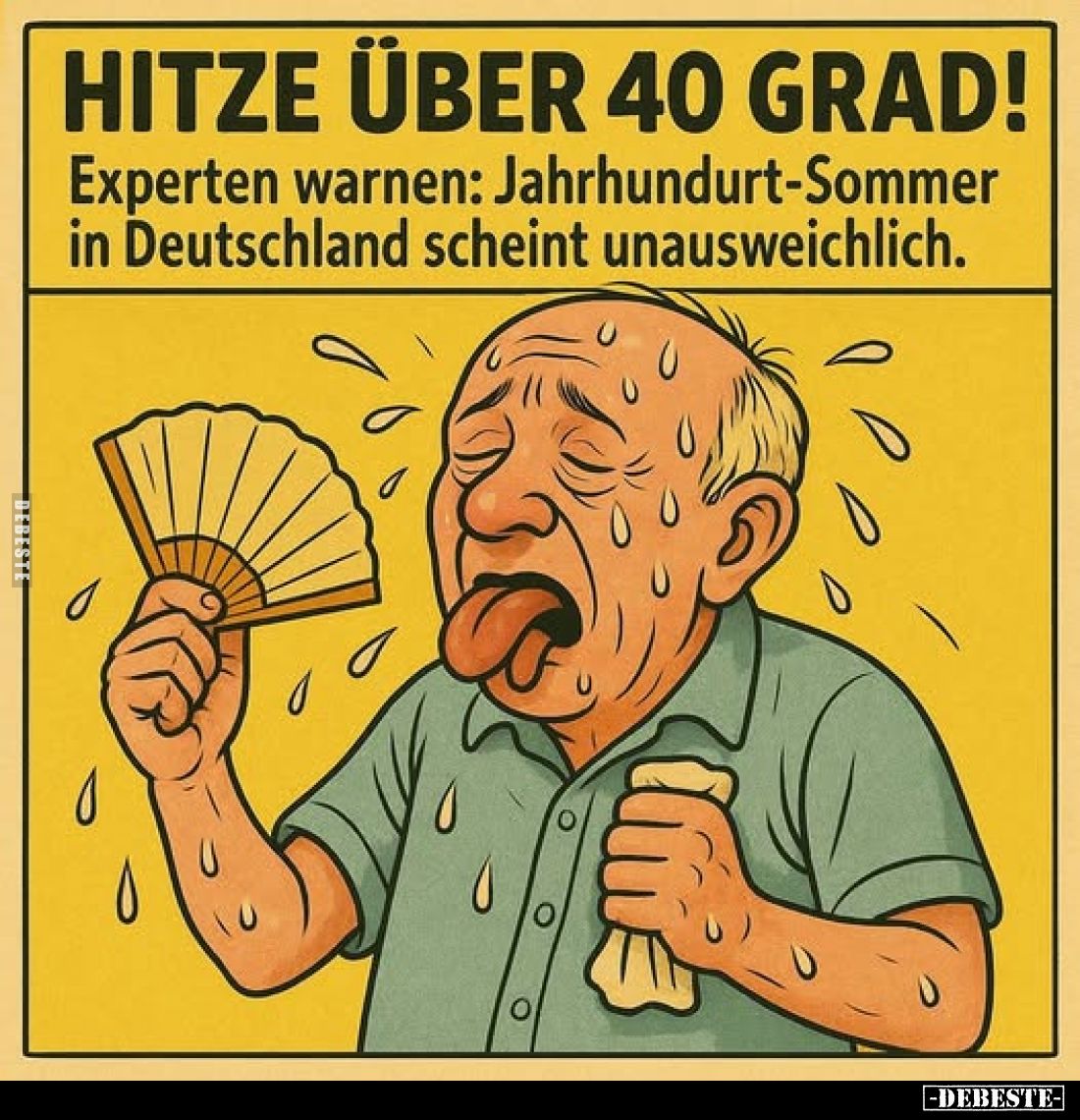 Hitze über 40 Grad! Experten warnen: Jahrhundurt-Sommer in Deutschland scheint unausweichlich.