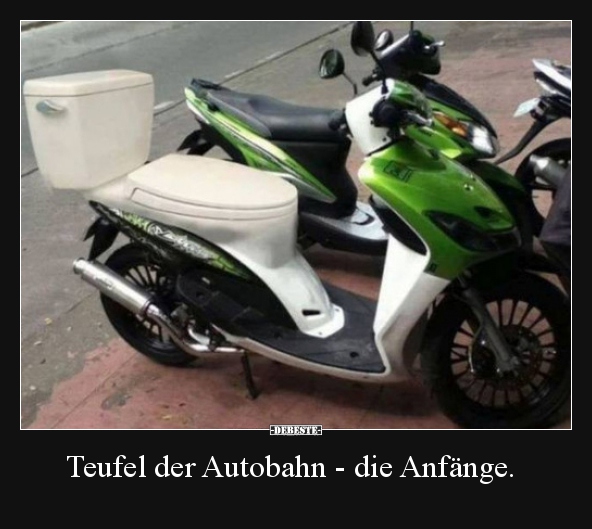 Teufel der Autobahn - die Anfänge...