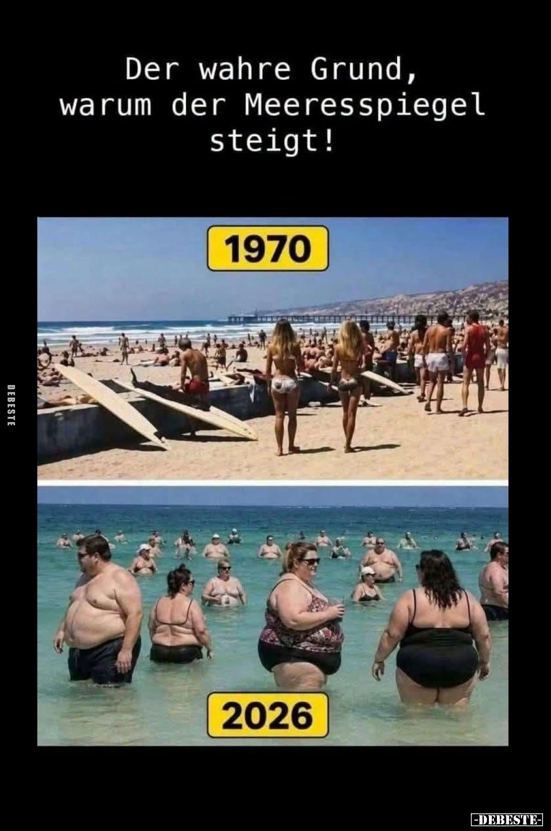 Der wahre Grund, warum der Meeresspiegel steigt!