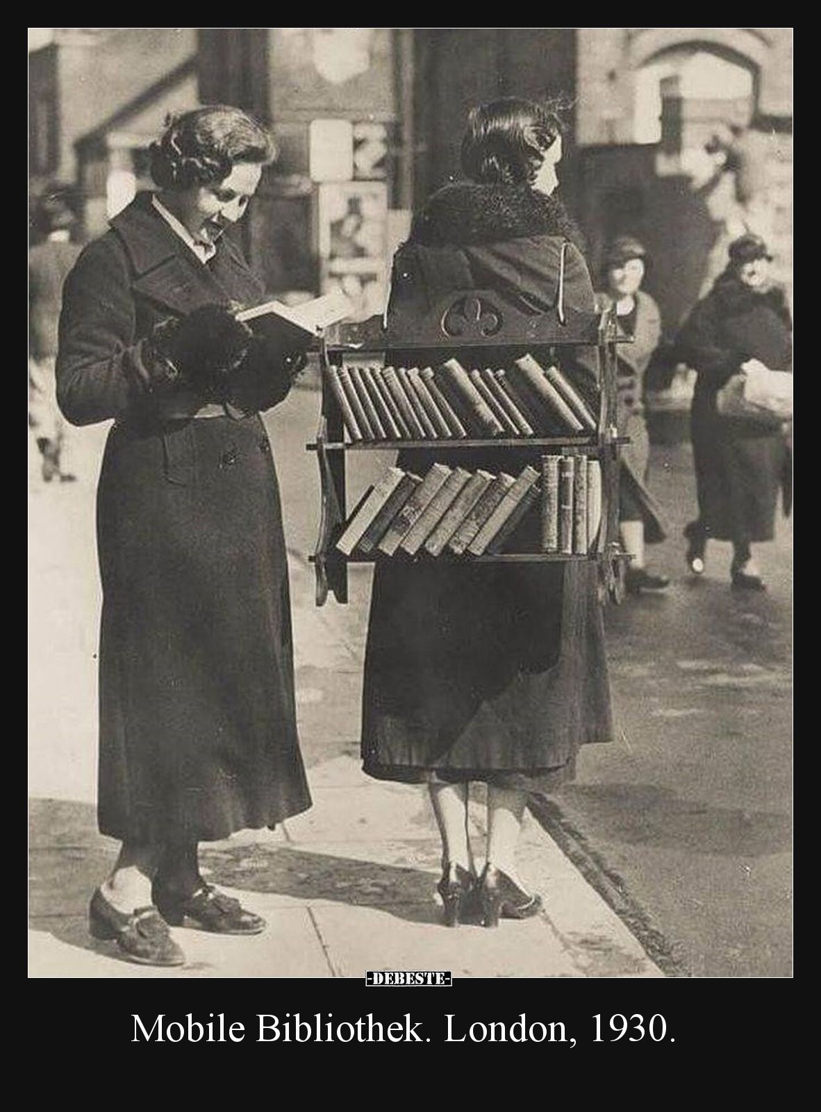 Mobile Bibliothek. London, 1930... - Lustige Bilder | DEBESTE.de
