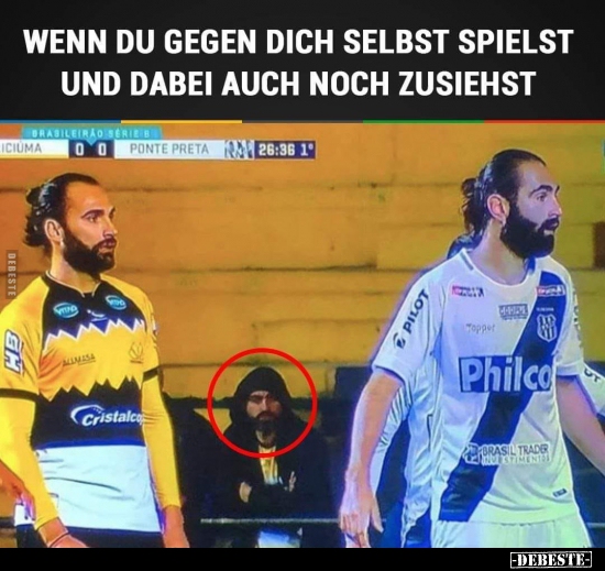 Wenn du gegen dich selbst spielst und dabei auch noch..