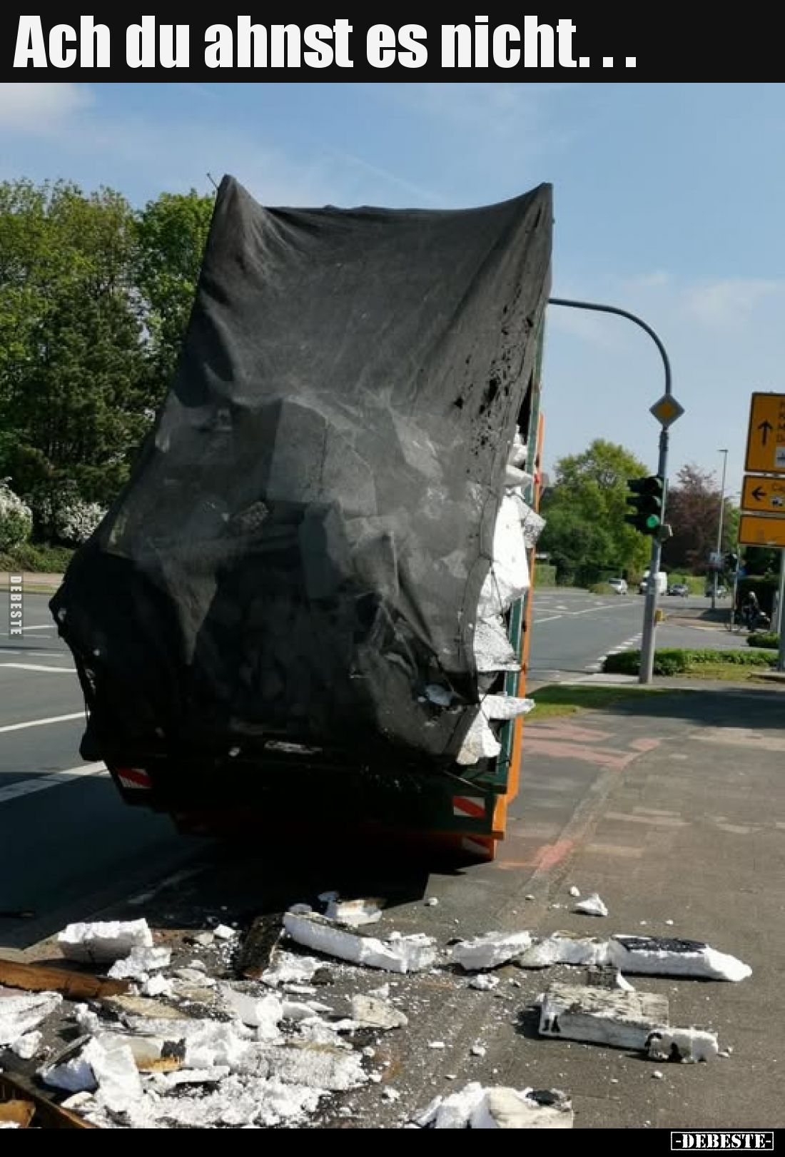 Ach du ahnst es nicht.