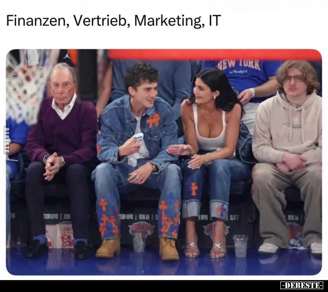 Finanzen, Vertrieb, Marketing, IT
