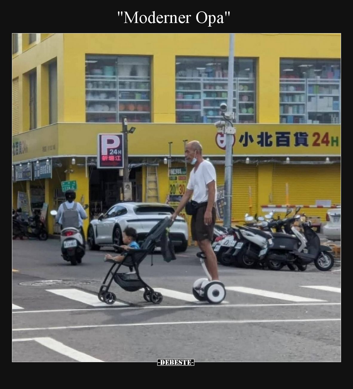 Moderner Opa