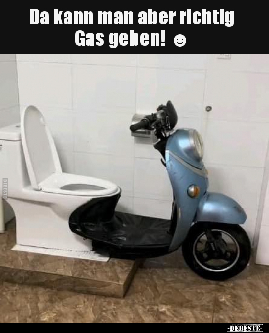 Da kann man aber richtig Gas geben!.. - Lustige Bilder | DEBESTE.de