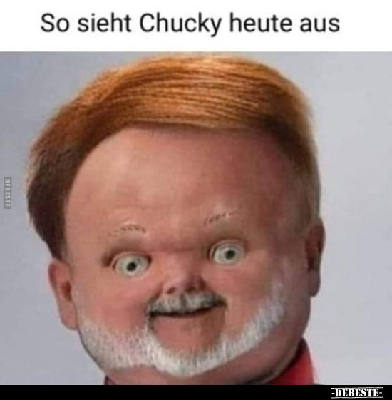 So sieht Chucky heute aus.. - Lustige Bilder | DEBESTE.de