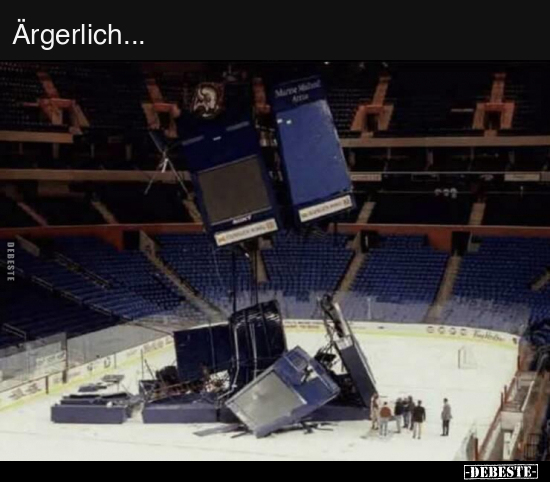 Ärgerlich...