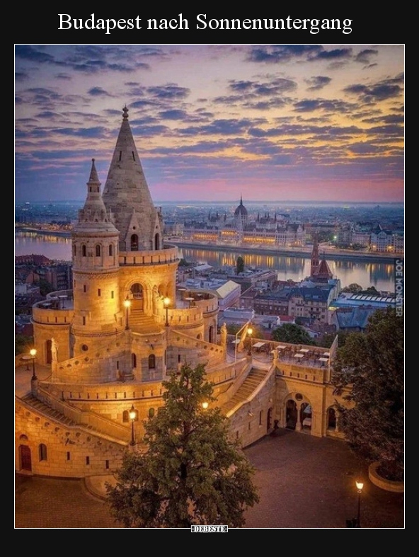 Budapest nach Sonnenuntergang.. - Lustige Bilder | DEBESTE.de