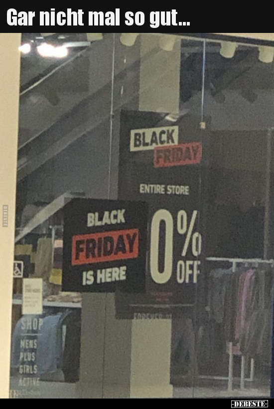 Gar nicht mal so gut