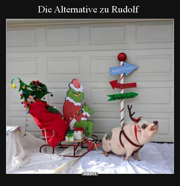Die Alternative zu Rudolf.. - Lustige Bilder | DEBESTE.de
