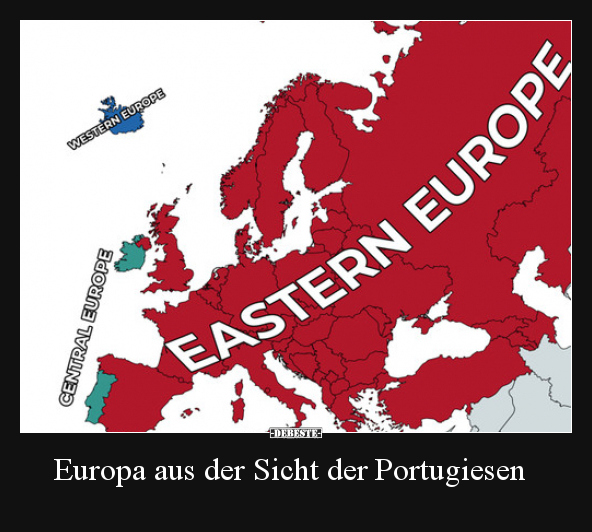 Europa aus der Sicht der Portugiesen..