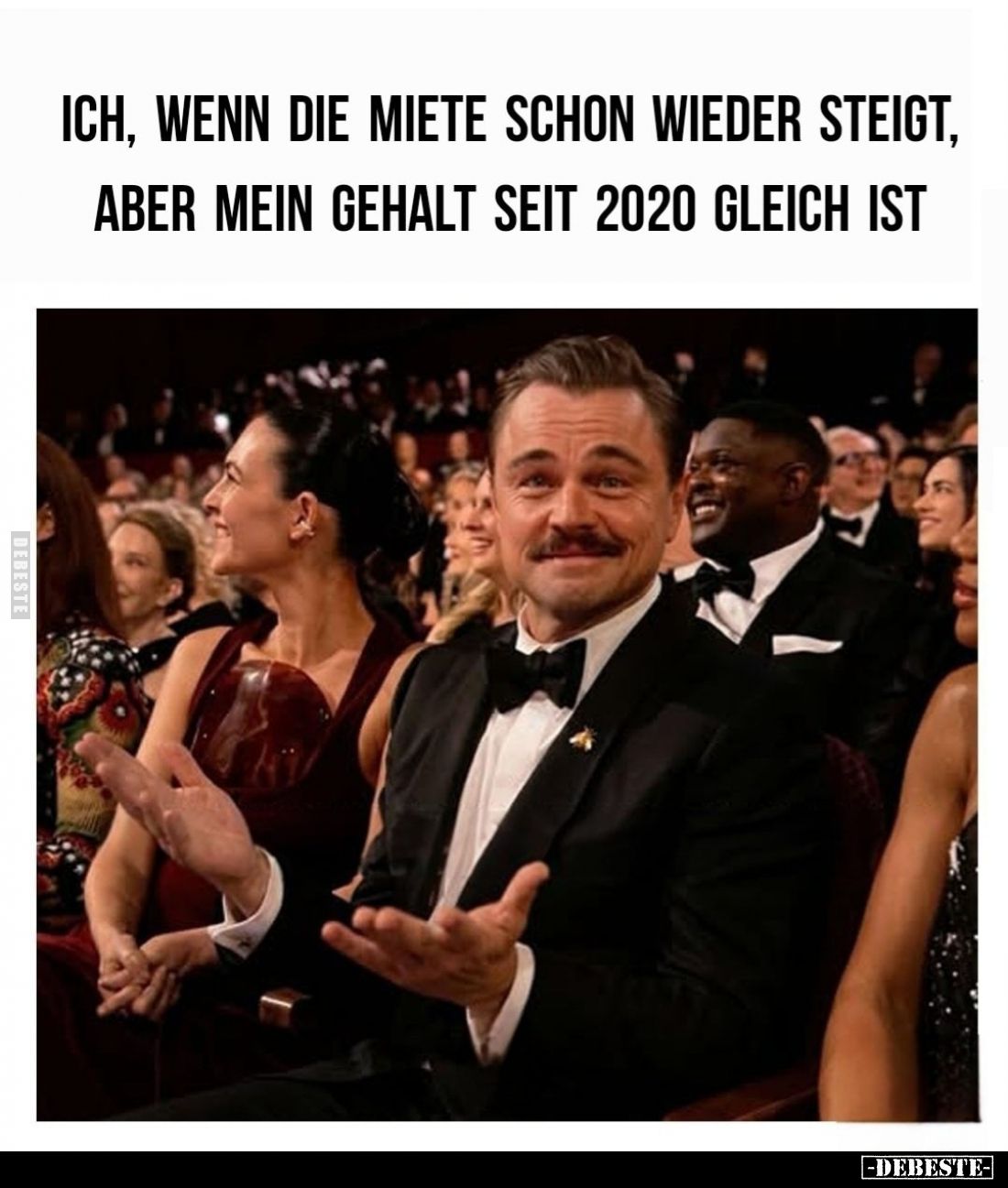 Ich, wenn die Miete schon wieder steigt, aber mein Gehalt seit 2020 gleich ist