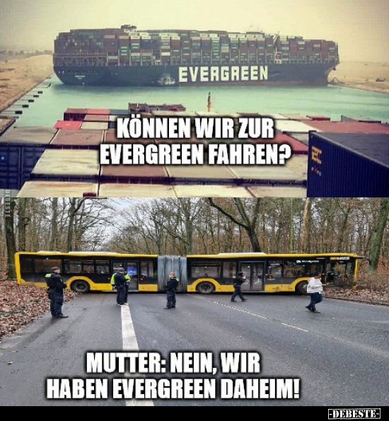 Können wir zur Evergreen fahren?.. - Lustige Bilder | DEBESTE.de