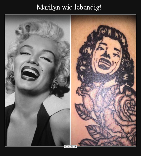Marilyn wie lebendig!