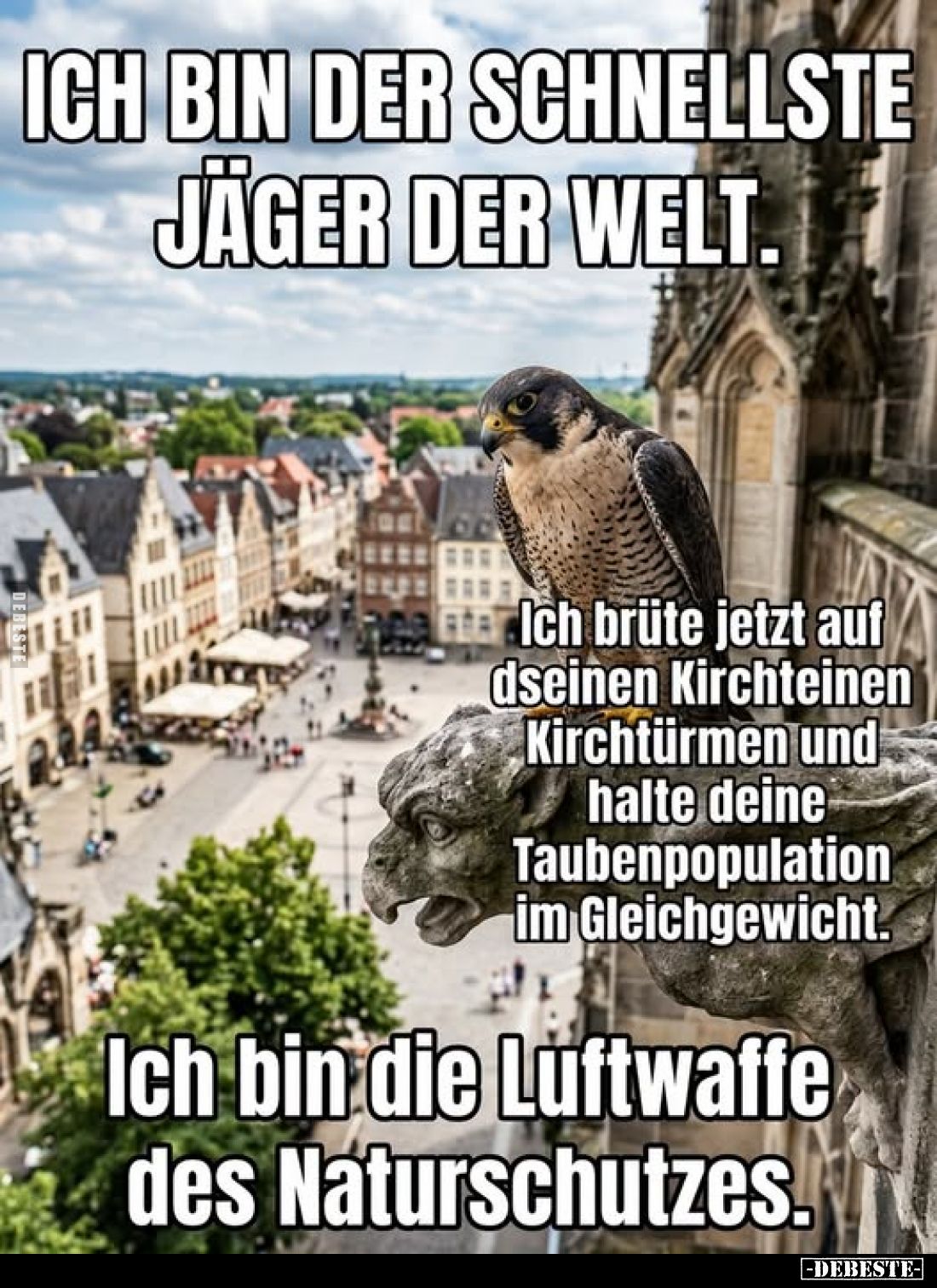 Ich bin der schnellste Jäger der Welt.. - Lustige Bilder | DEBESTE.de