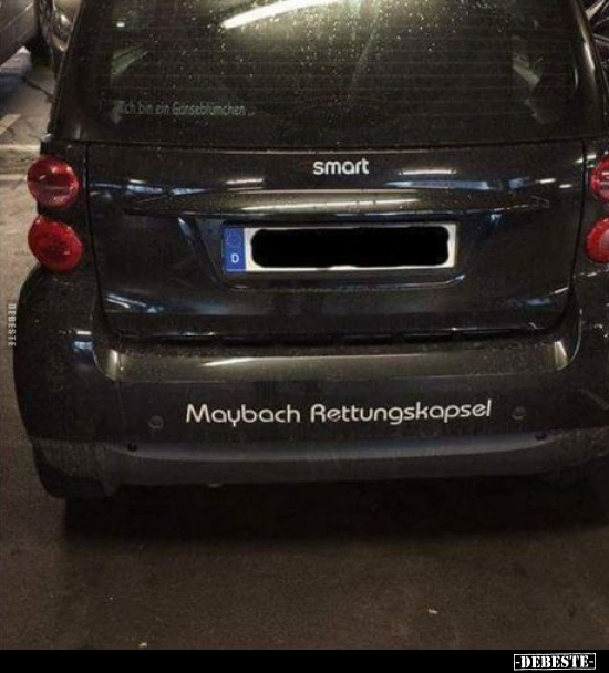 Maybach Rettungskapsel... - Lustige Bilder | DEBESTE.de
