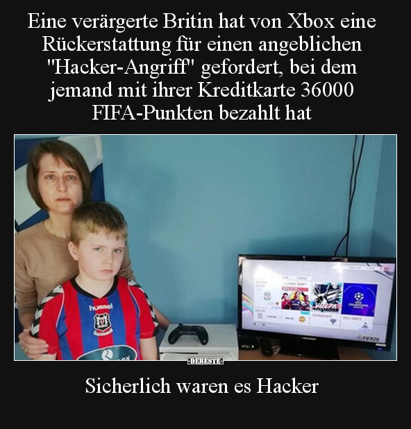 Eine verärgerte Britin hat von Xbox eine Rückerstattung für.. - Lustige Bilder | DEBESTE.de