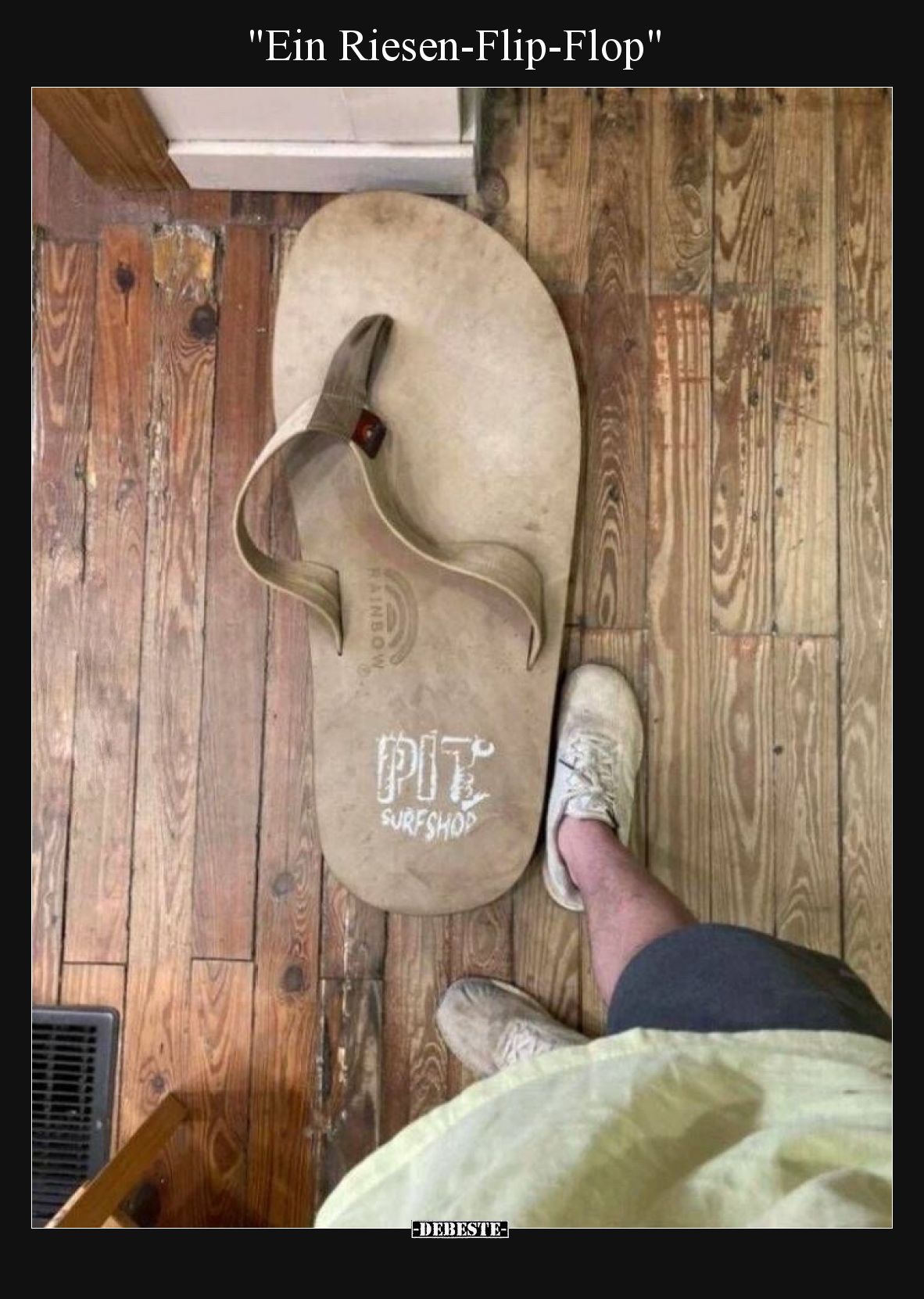 Ein Riesen-Flip-Flop