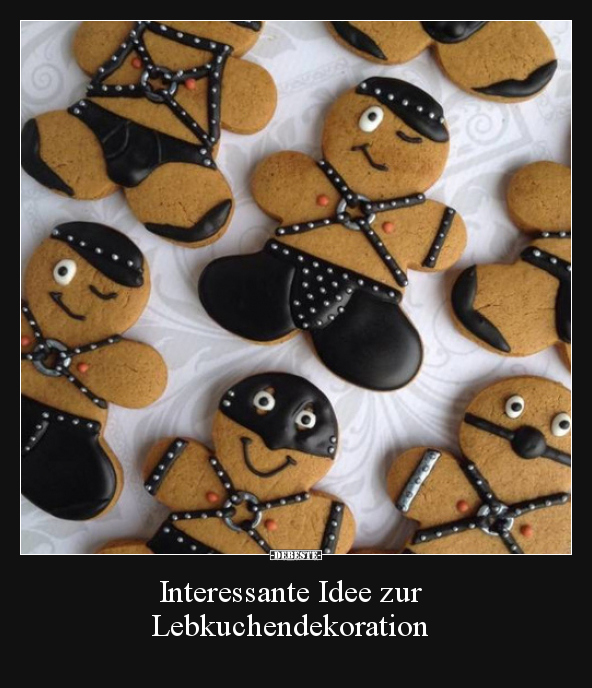 Interessante Idee zur Lebkuchendekoration.. - Lustige Bilder | DEBESTE.de