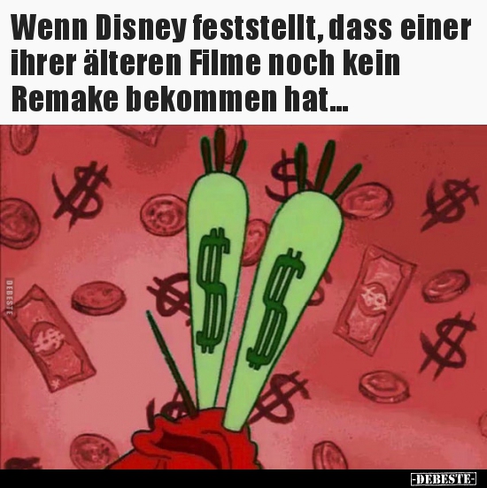 Wenn Disney feststellt, dass einer ihrer älteren Filme noch..