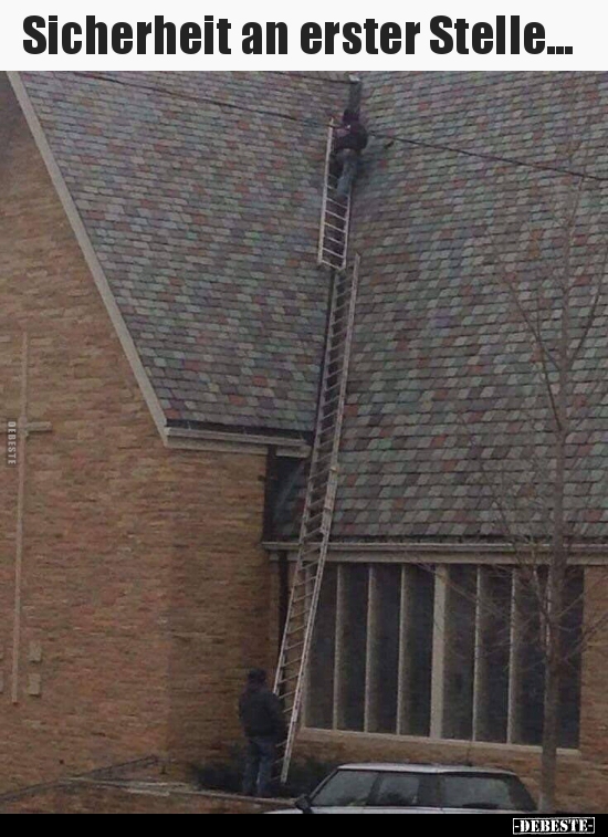 Sicherheit an erster Stelle...