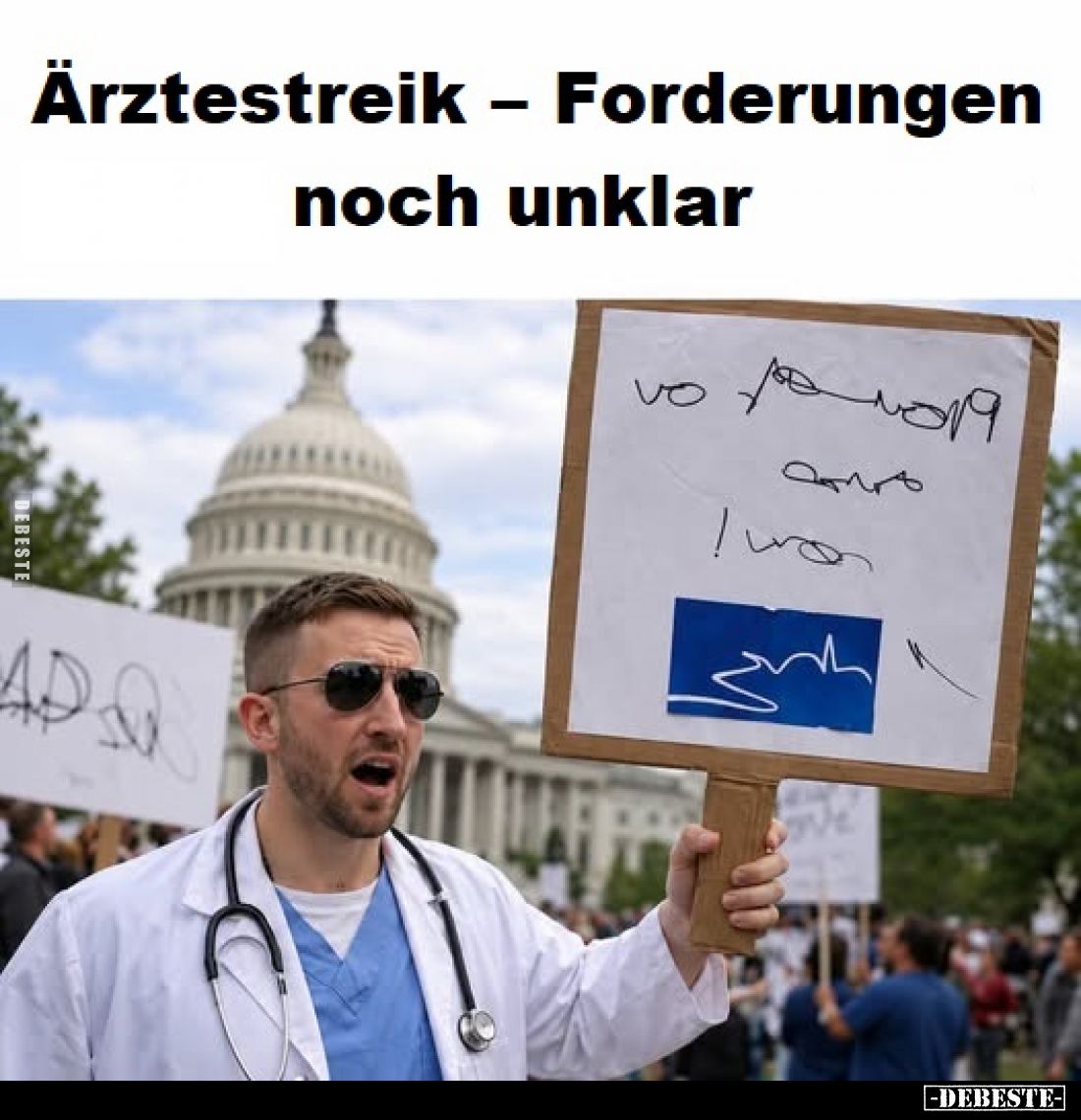 Ärztestreik – Forderungen noch unklar