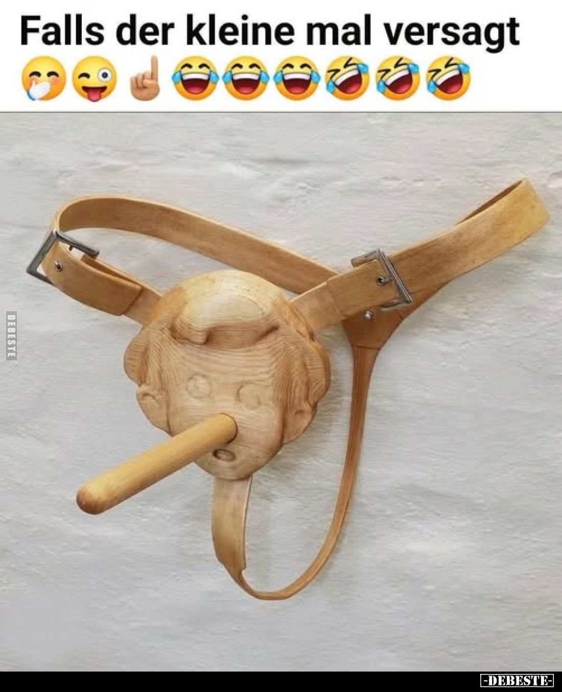 Falls der kleine mal versagt.