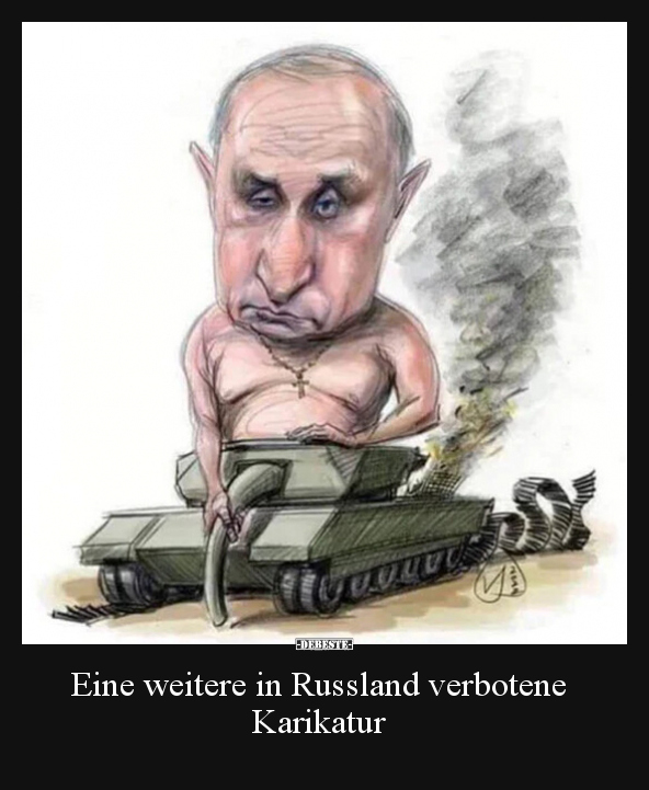 Eine weitere in Russland verbotene Karikatur.. - Lustige Bilder | DEBESTE.de