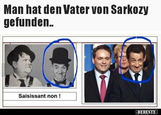 Man hat den Vater von Sarkozy gefunden..