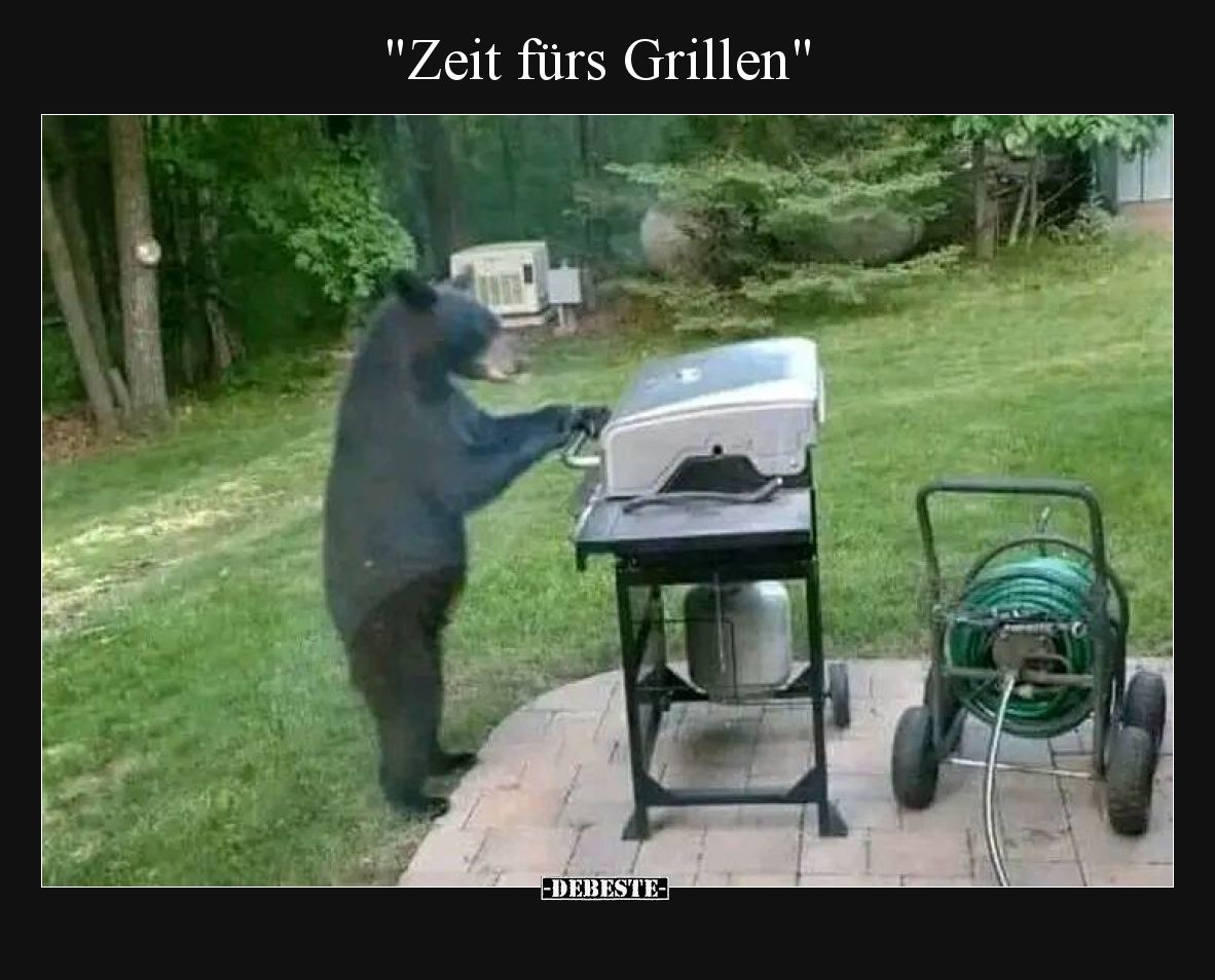 "Zeit fürs Grillen".. - Lustige Bilder | DEBESTE.de